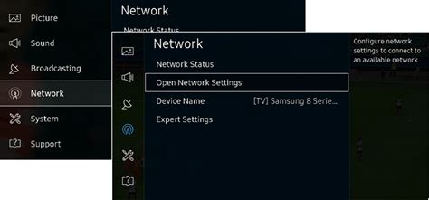 network card for samsung smart tv|connect Samsung tv to internet cable.